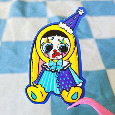 Sad Clown Sticker