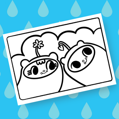 Cuties Coloring Print