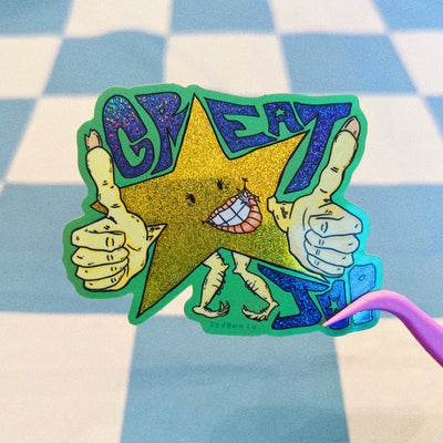 Great Job Sticker