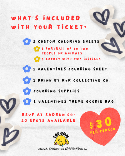 COLORTINE'S DAY - 1 TICKET