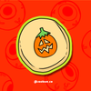 Halloween Cookie Sticker