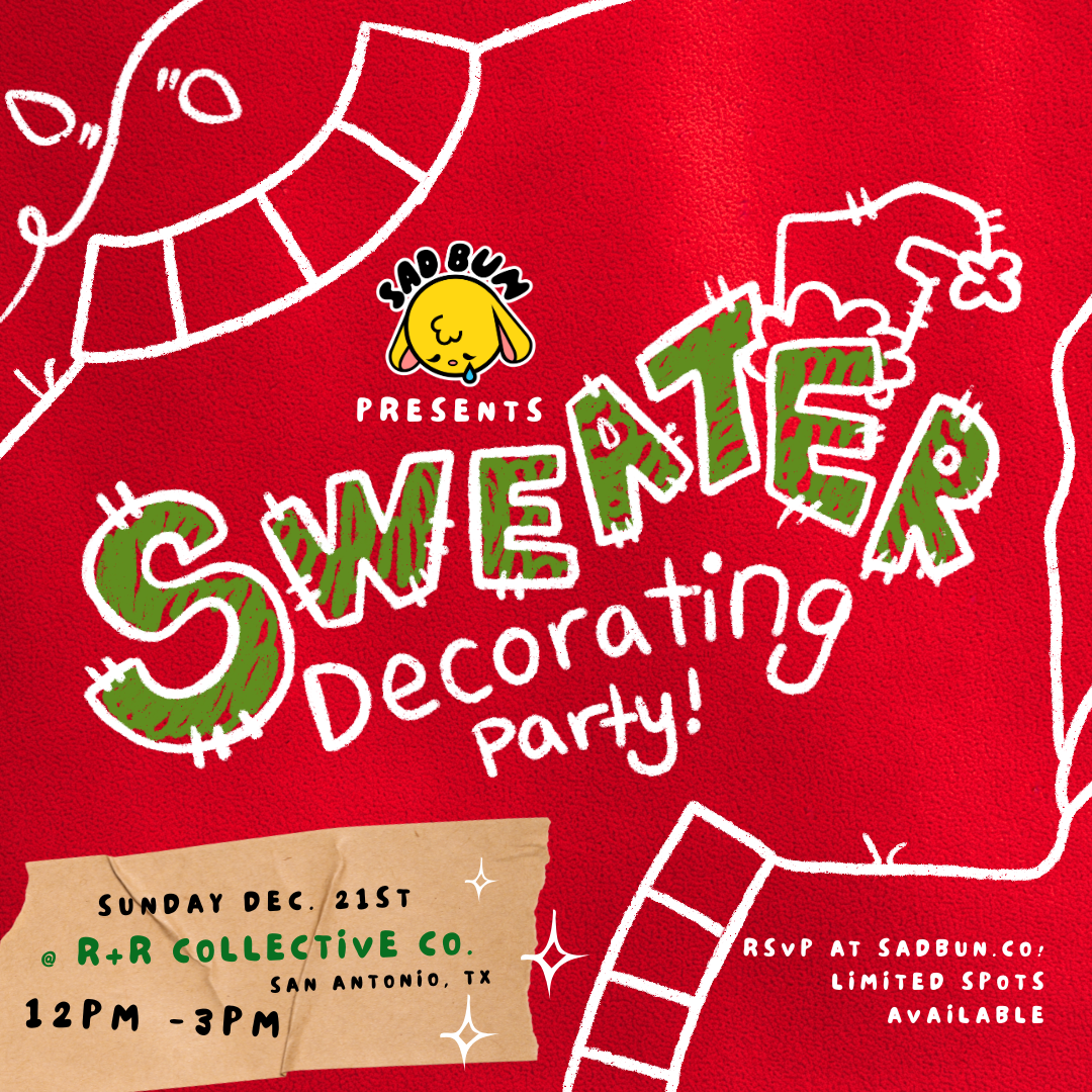 Sweater Decorating Party - 1 TICKET