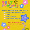 Felt Portrait Craft Event - 1 TICKET