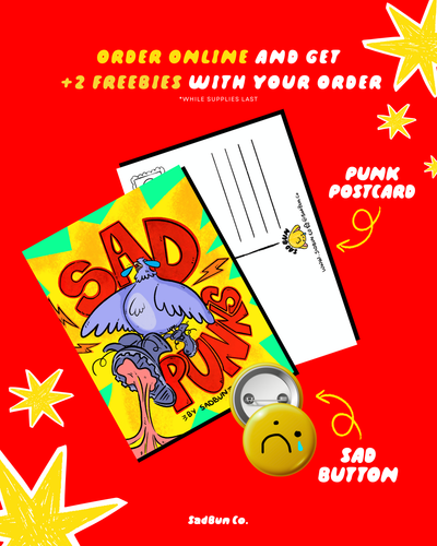 SAD PUNKS by SadBun Coloring Book!
