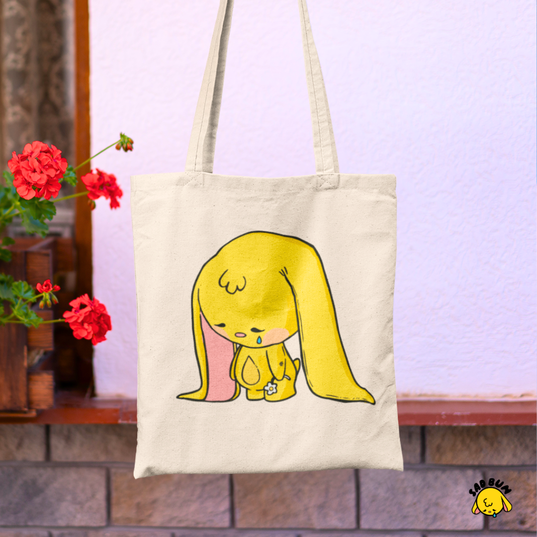 Sad Bun Tote Bag