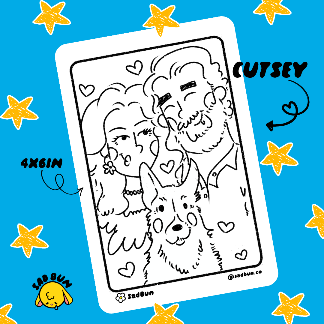 Digital Portraits - Cutsey or Ugly AF?