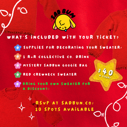 Sweater Decorating Party - 1 TICKET