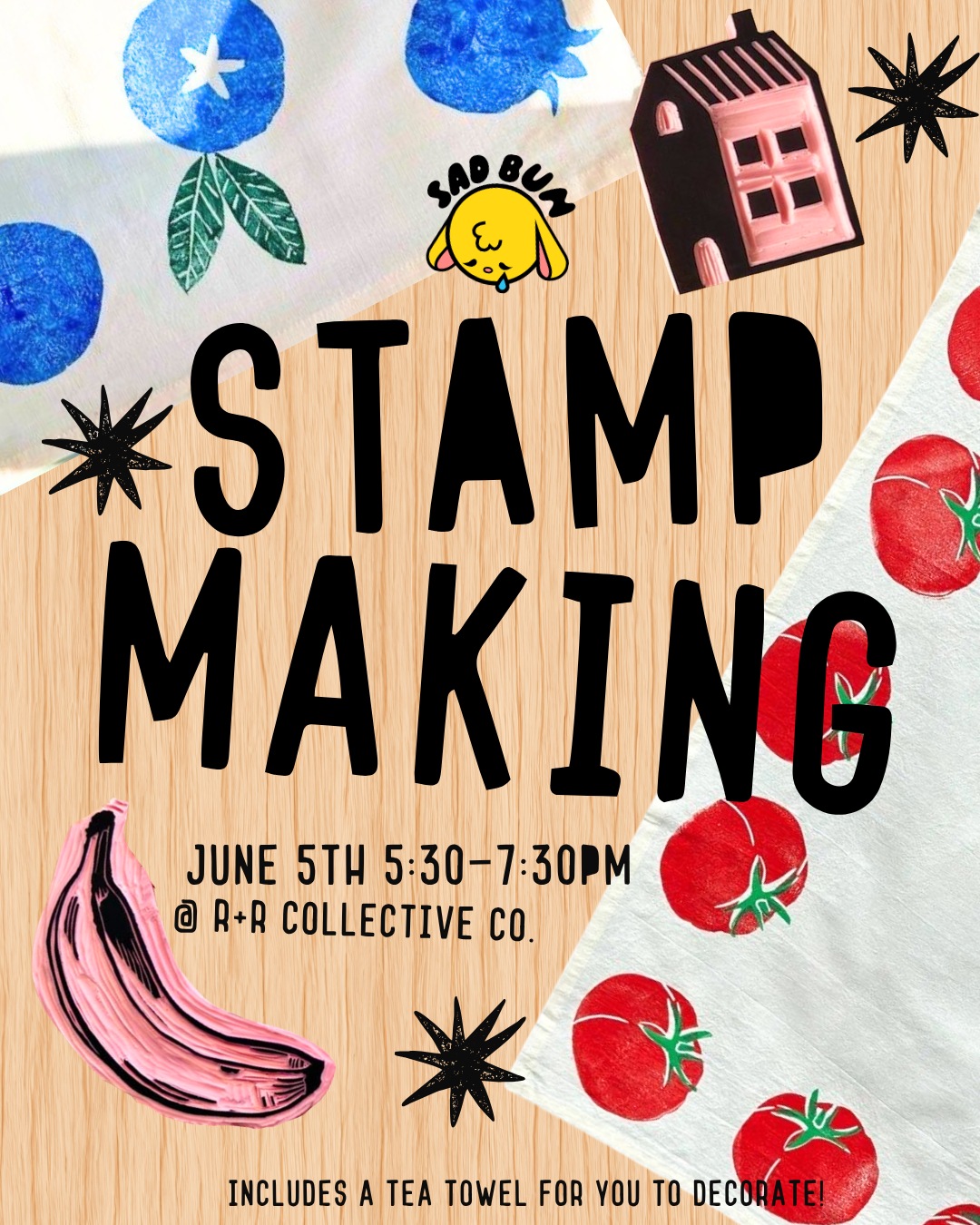 Stamp Making Craft Event