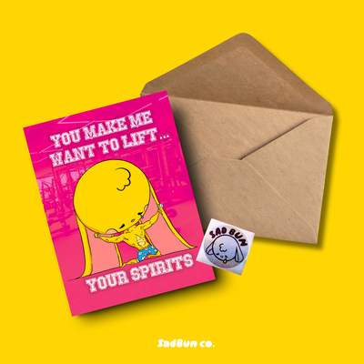 Lifting Valentines Card