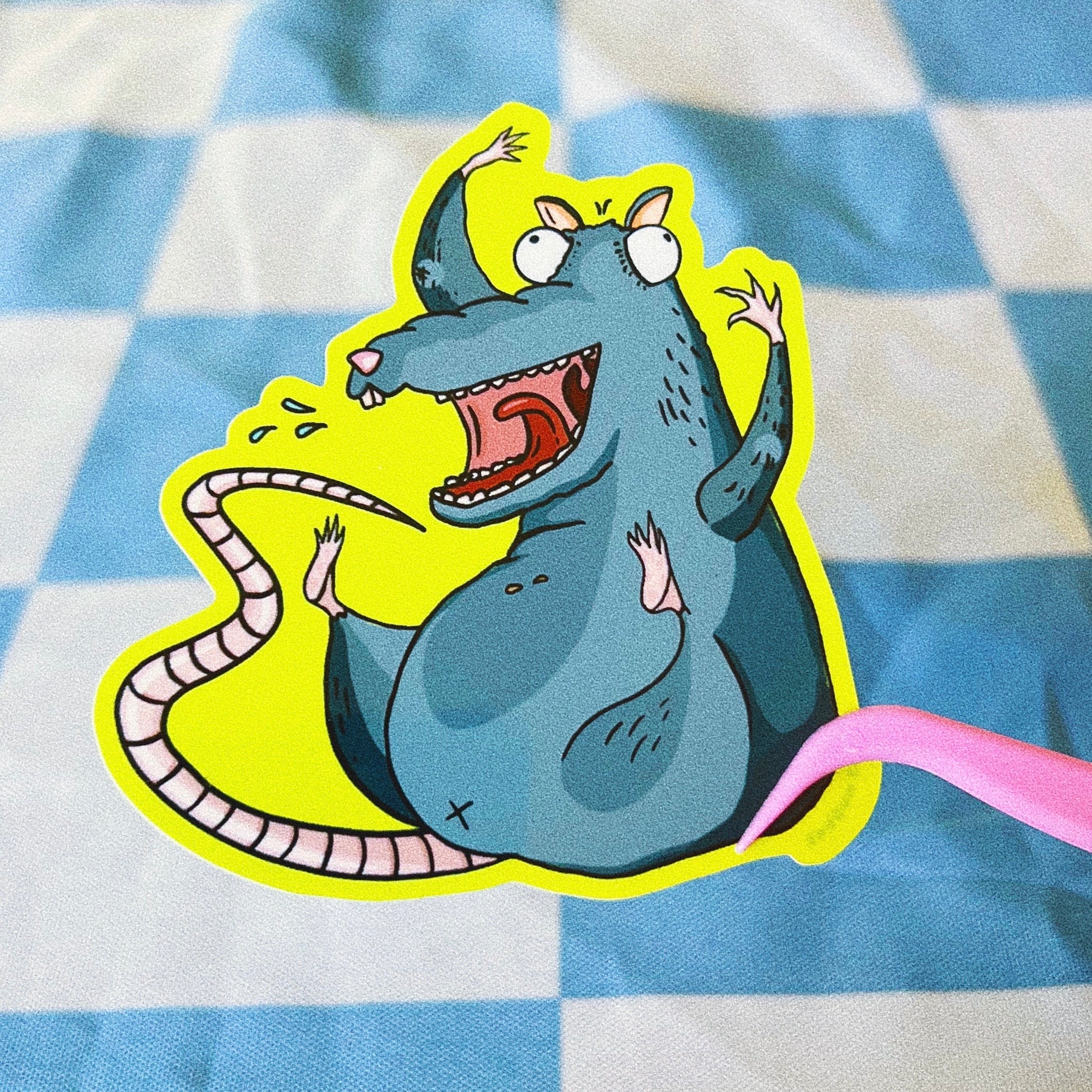 Rat Sticker – SadBun Co