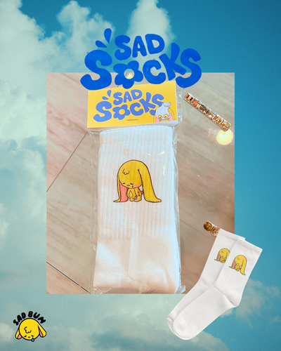 Sad Bun Socks