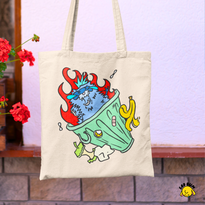 Raccon Trash Tote Bag