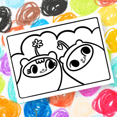 Cuties Coloring Print