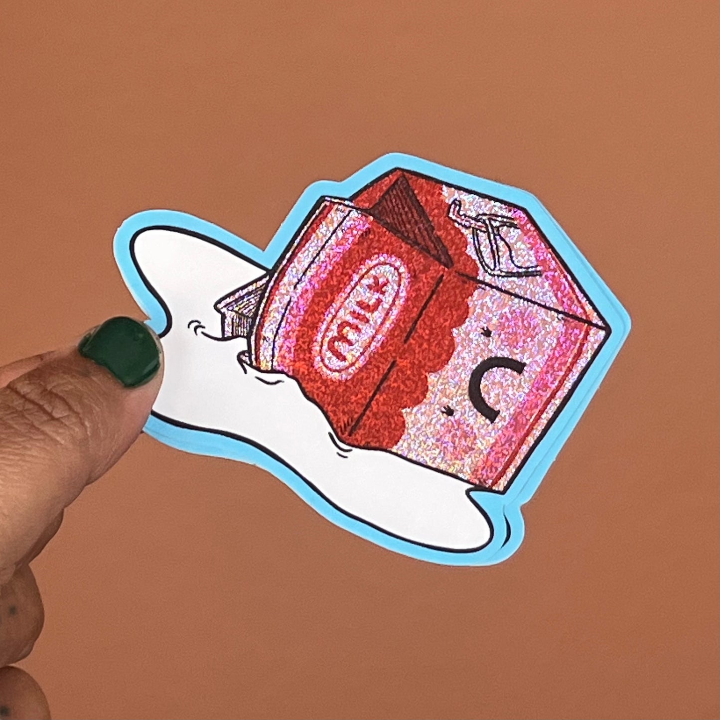 SadMilk Glitter Sticker