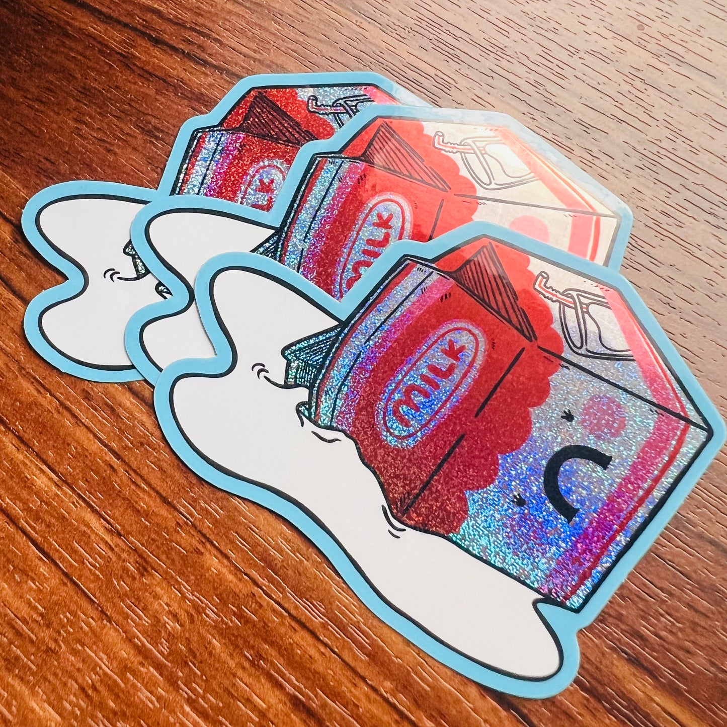 SadMilk Glitter Sticker
