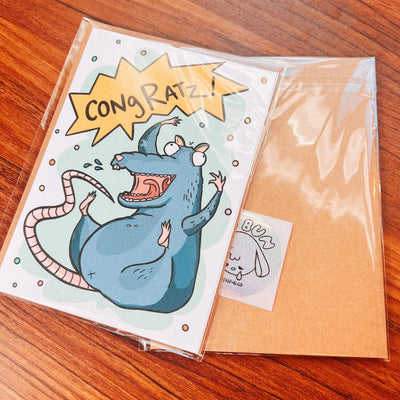 CongRATZ! Greeting Card