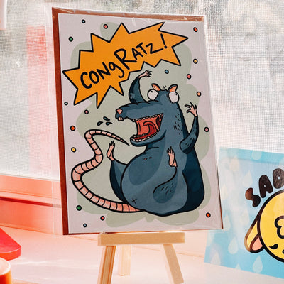 CongRATZ! Greeting Card