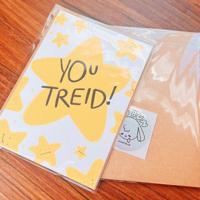 You Tried Greeting Card
