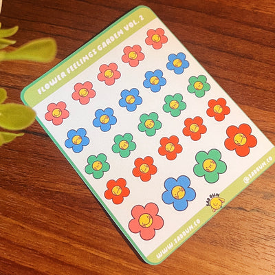 FLOWER FEELINGS GARDEN VOL.2 STICKER SHEET