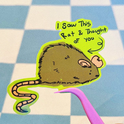 This is you-Rat Sticker