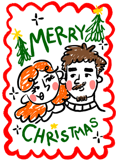 Custom Christmas Card - DIGITAL