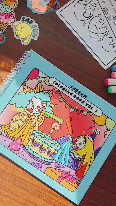 SadBun Coloring Book Vol. 1